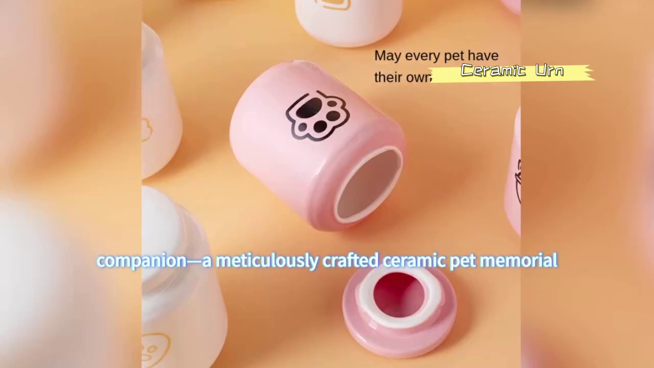 Eco-Friendly Ceramic Dog Cremation Urn