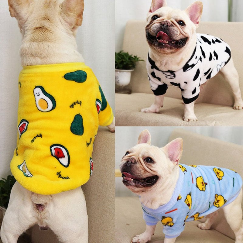 Dog Pajamas Leopard Winter Warm Coat
