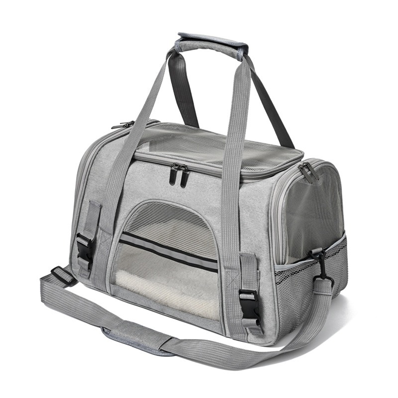 Breathable Soft-Sided Pet Travel Carrier Bag