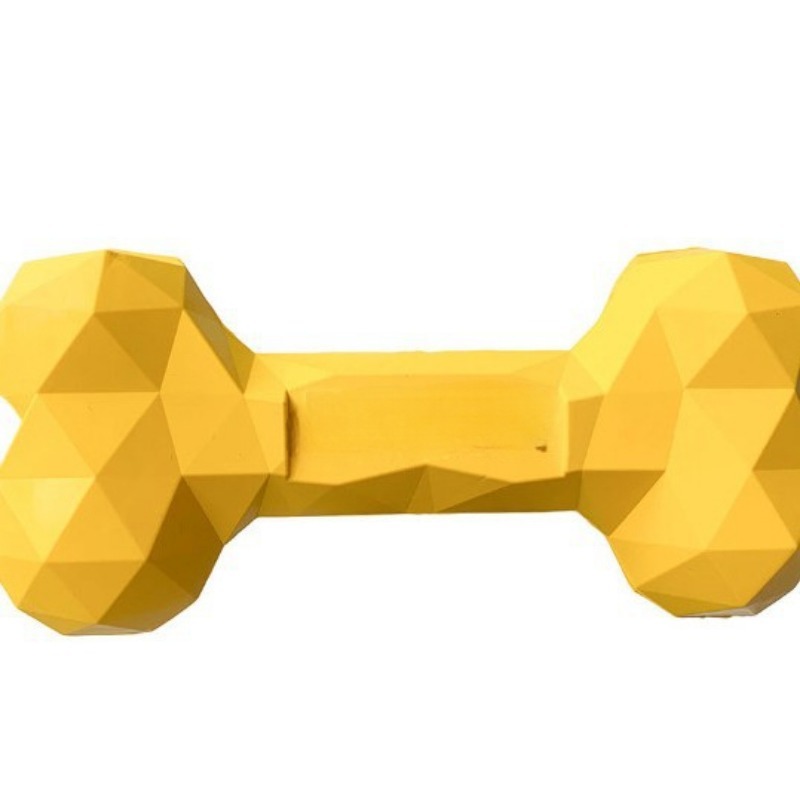 Natural Rubber Treat Dispensing Bone for Dogs