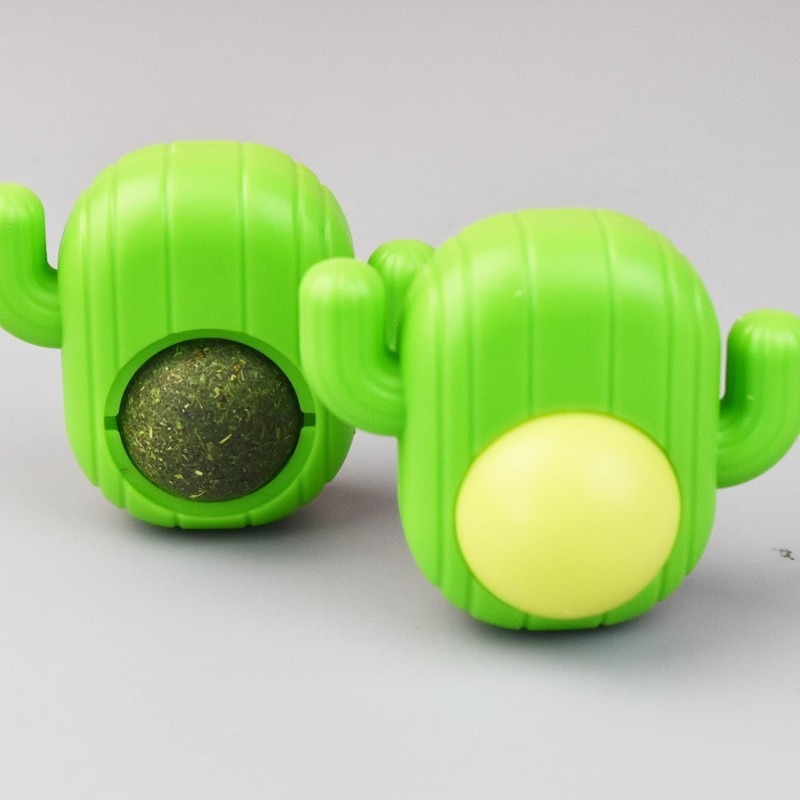 Interactive Catnip Ball Teeth Cleaning Toy for Cats