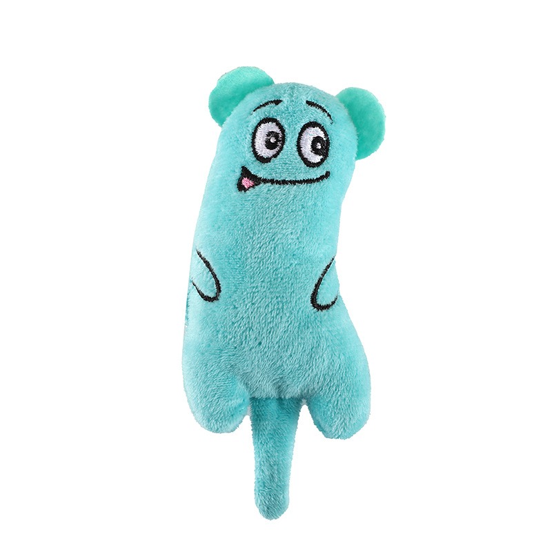 Durable Catnip Plush Mouse Toy for Cats