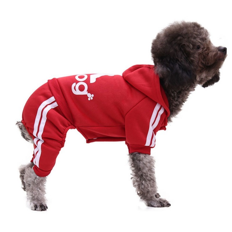 Four-Legged Winter Hoodie for Dogs and Cats