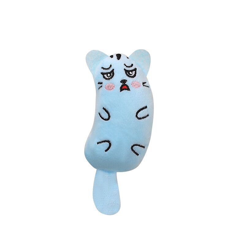 Durable Catnip Plush Mouse Toy for Cats