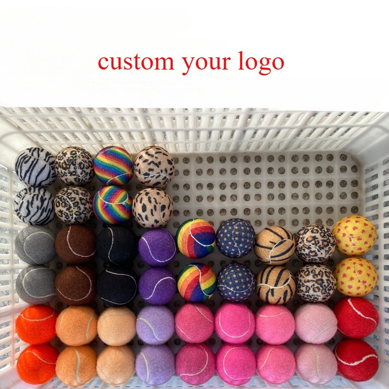 Dog Chew Tennis Toy for Teeth Cleaning