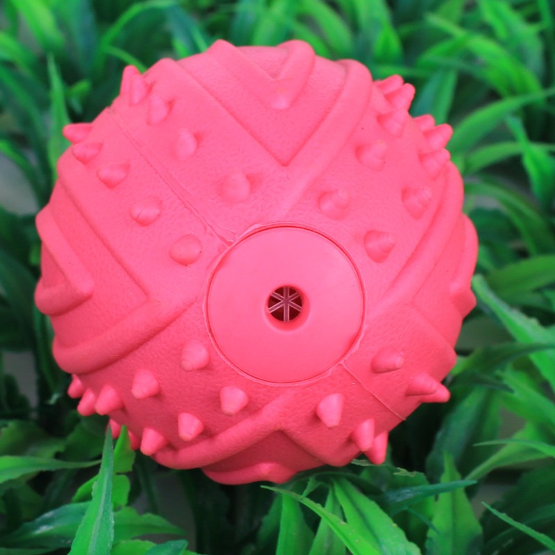 Sounding TPR Dog Chew Toy with Particles