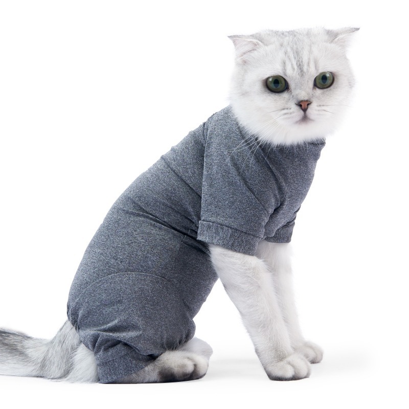 Cat Anti-Shedding Four-Legged Postoperative Suit