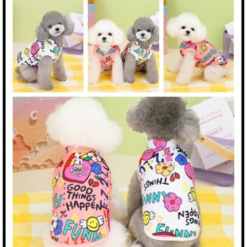 Print Dog Sweater with Traditional Design