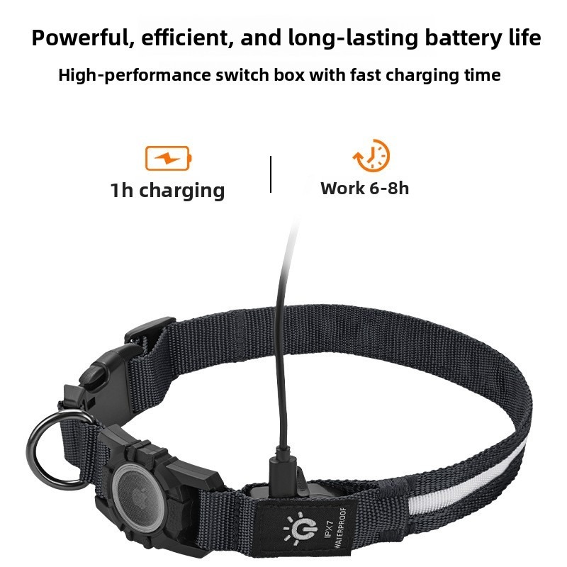 GPS Dog Collar with USB Charging and Waterproof
