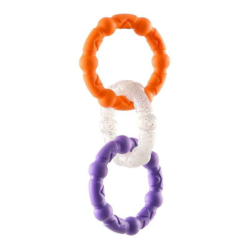 TPR Tug-of-War Ring Dog Toy for Teeth Cleaning