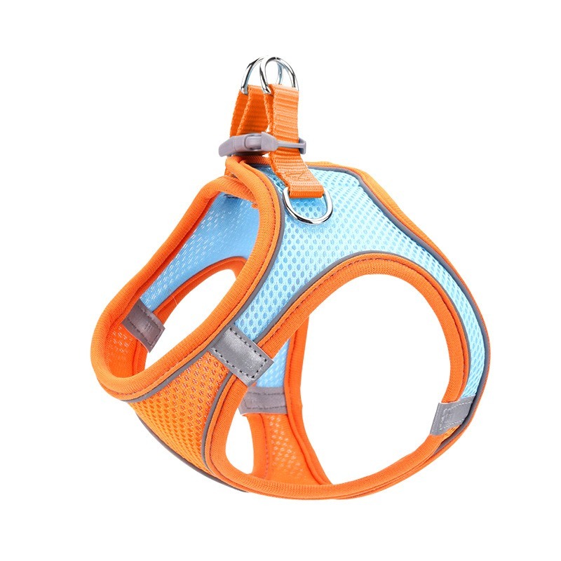 Dog Chest Harness Reflective Nylon Tank Style