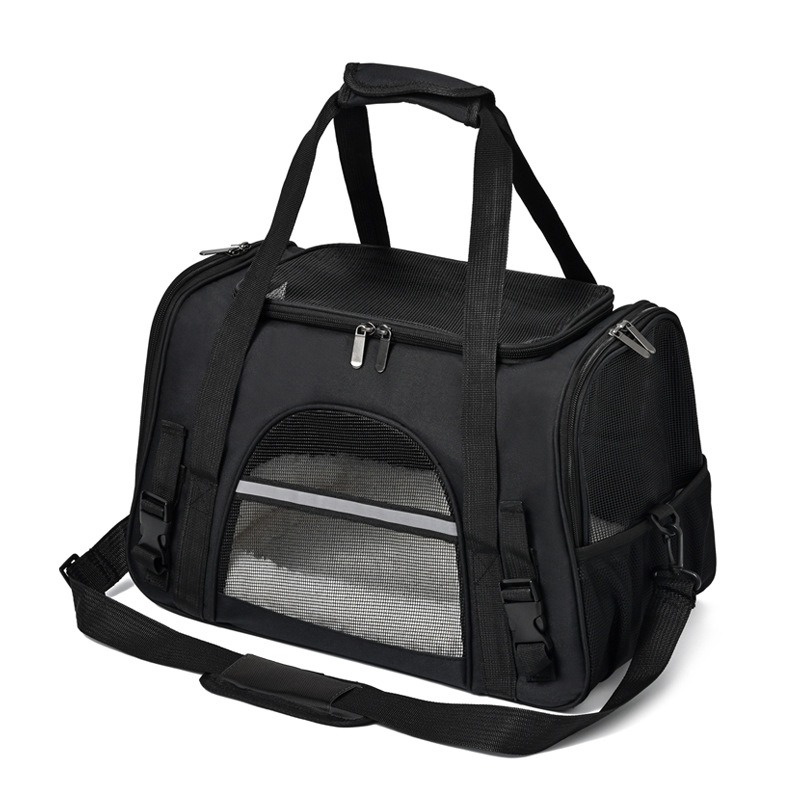 Breathable Soft-Sided Pet Travel Carrier Bag