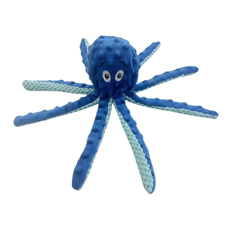 Interactive Octopus Plush Chew Toy for Pets