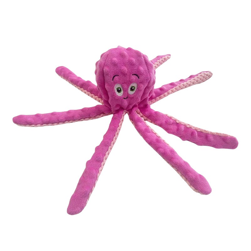Interactive Octopus Plush Chew Toy for Pets