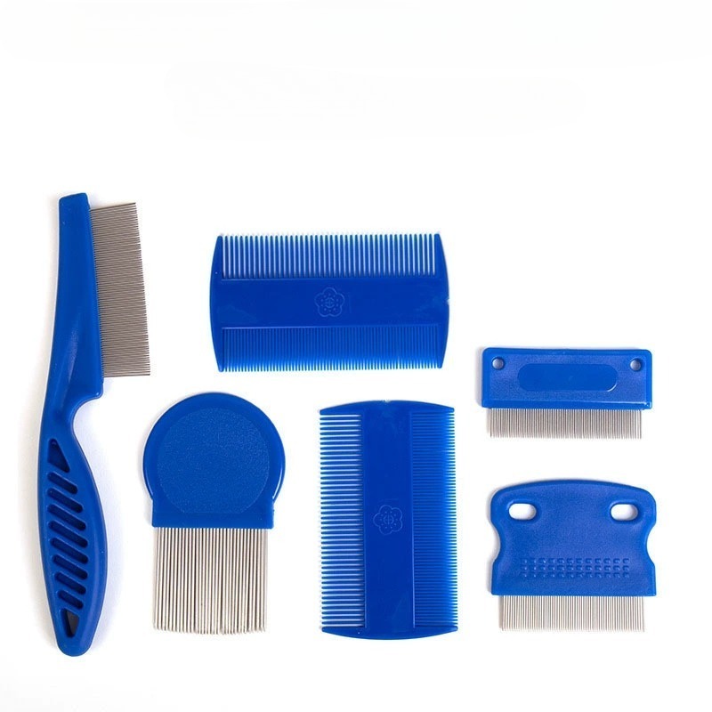 Pet Comb Set for Removing Lice and Hair Knots