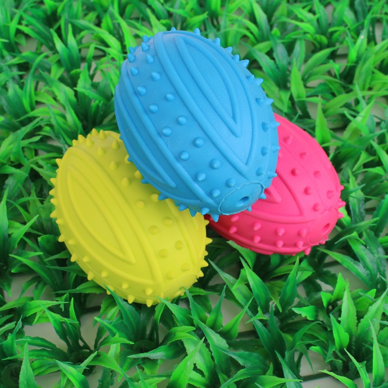 Sounding TPR Dog Chew Toy with Particles