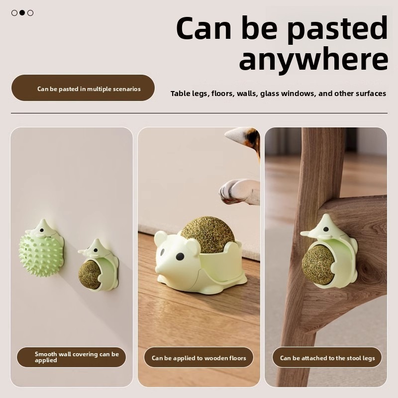 Cat Mint Hedgehog Chew Toy