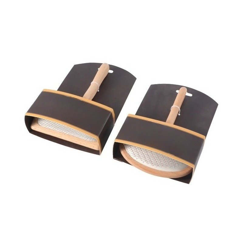 Wood Handle Pet Hair Comb and Brush for Floating Hair