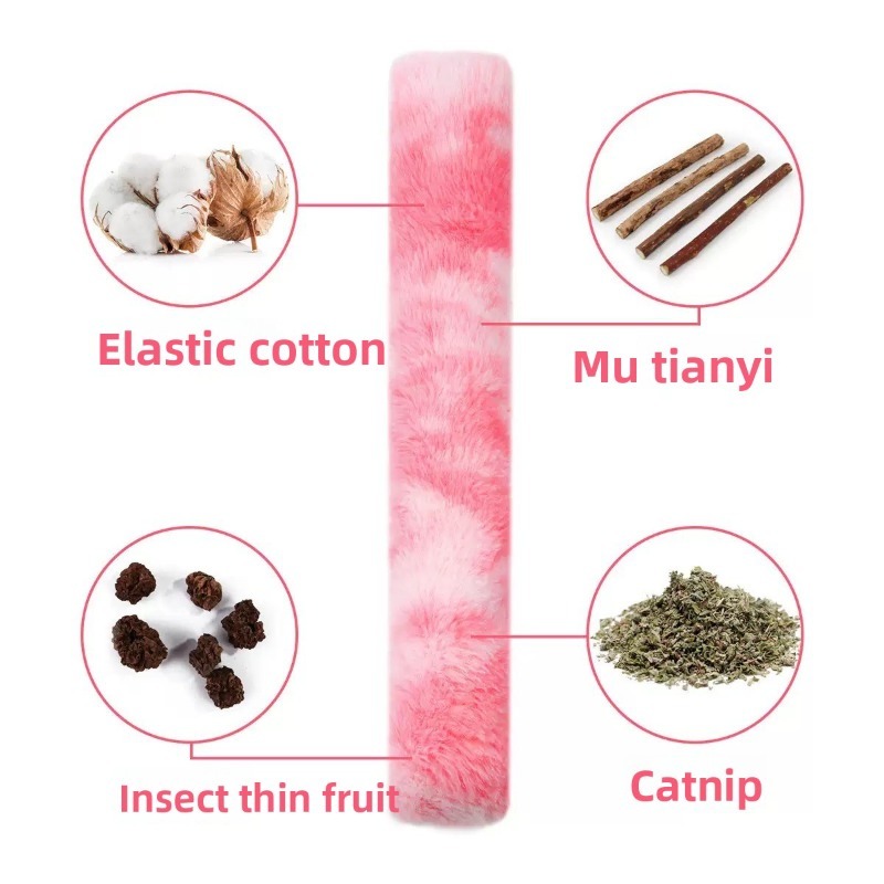 Plush Catnip Interactive Chew Toy