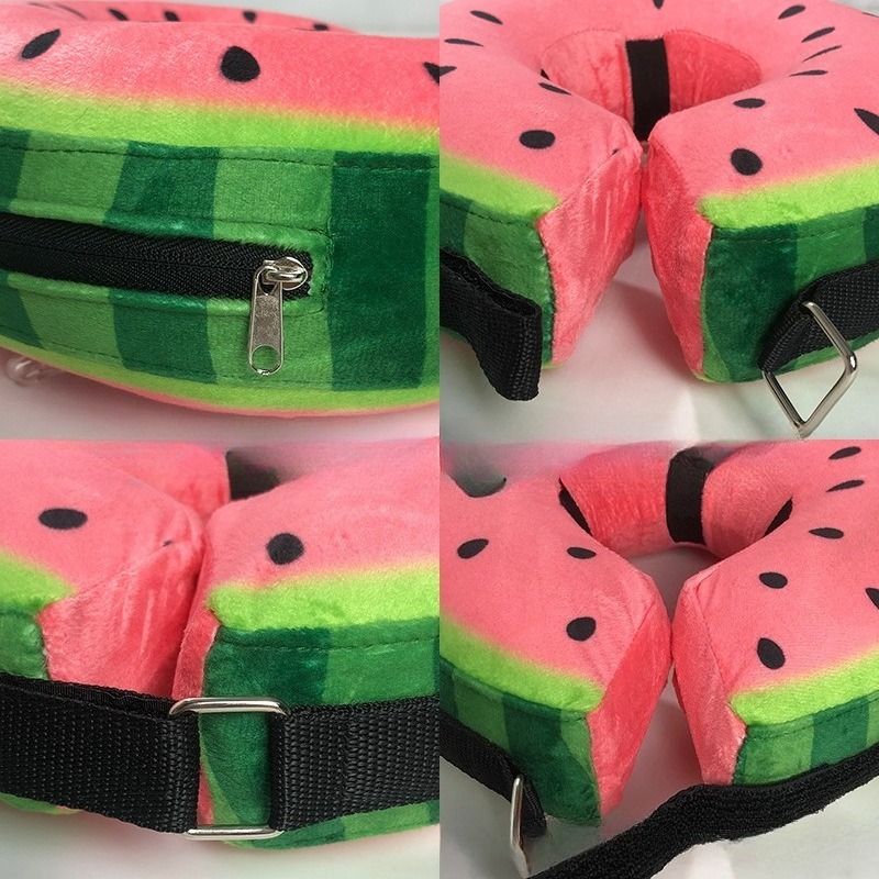 Dog Inflatable Recovery Collar Watermelon Shape