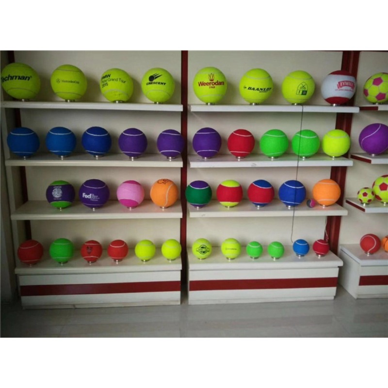 Dog Chew Tennis Toy for Teeth Cleaning