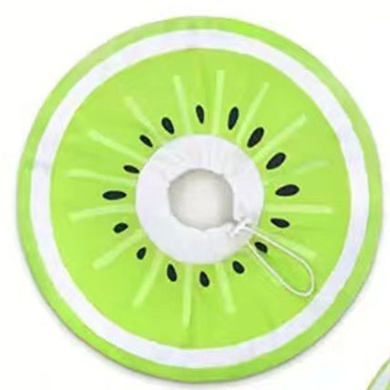 Pet Elizabethan Collar Fruit Print Adjustable