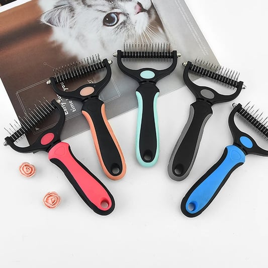 Pet Hair Comb Gloves Open Knot Cleaning Massage