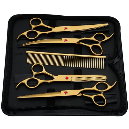 Pet Grooming Scissor Set Stainless Steel