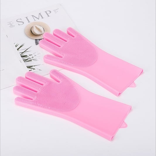 Pet Bathing Gloves Anti Claw Safe Massage