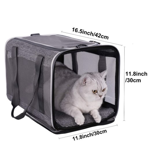 Cat Carrier Airline Approved Foldable