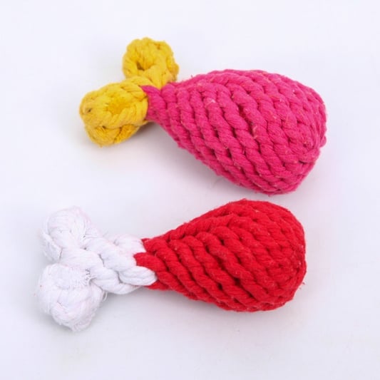 Animal-Shaped Cotton Rope Chew Toy for Dogs