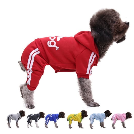 Four-Legged Winter Hoodie for Dogs and Cats