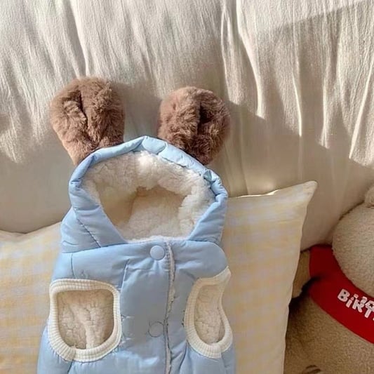 Thickened Fleece Winter Clothing for Small Dogs