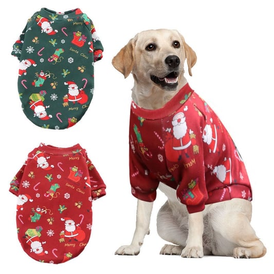 Fleece Santa Claus Costume for Winter Holidays