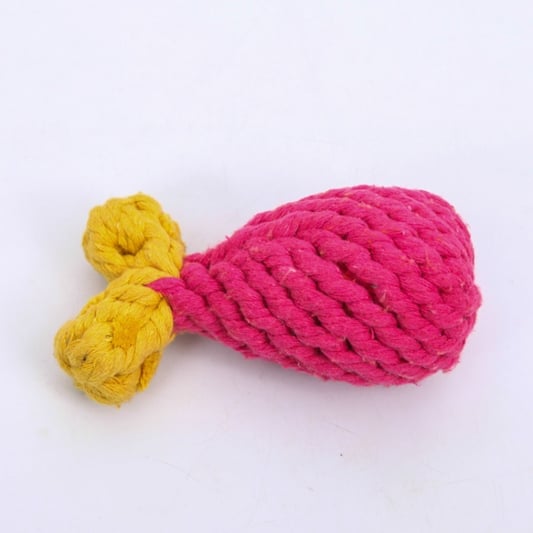 Animal-Shaped Cotton Rope Chew Toy for Dogs