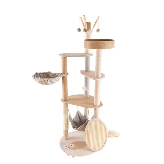 Multi-Level Cat Tree with Condo and Scratching Posts