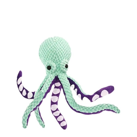Heavy-Duty Squeaker Octopus Toy for Aggressive Chewers