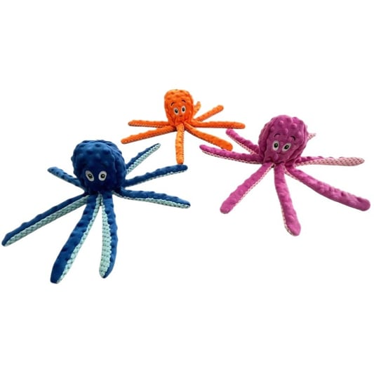 Durable Octopus Plush Chew Toy for Dogs and Cats