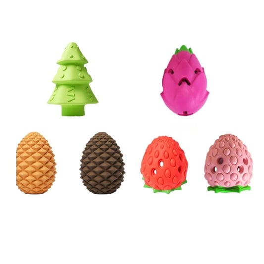 Fruit Shaped Dog Molars Chew Toy