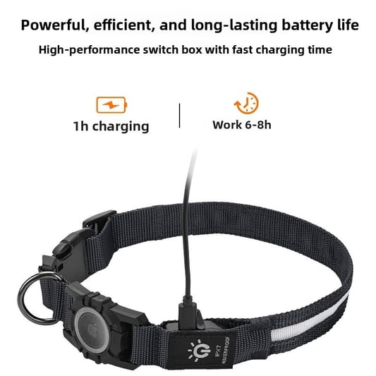GPS Dog Collar with USB Charging and Waterproof