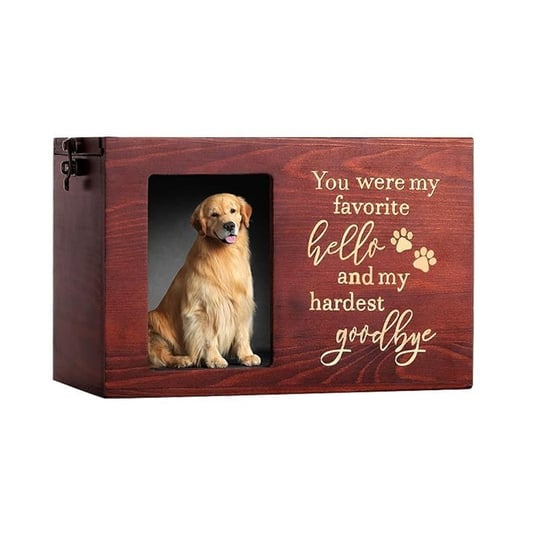 Waterproof Solid Wood Urn for Pets