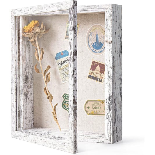 8x10 Shadow Box Frame With Linen Back