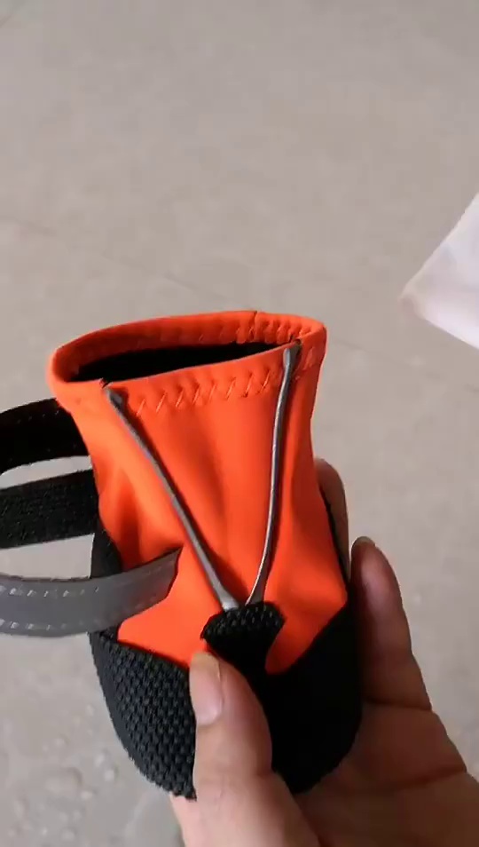 Waterproof Dog Boots Rubber Outdoor Shoes