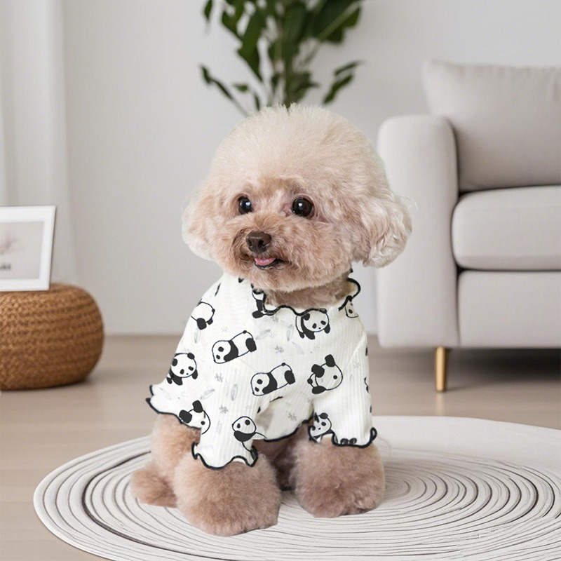 Fashion Summer Thin Panda Pattern Pet Vest