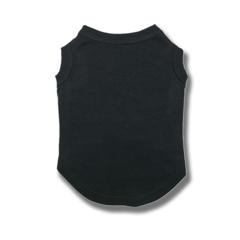 Cotton Dog Vest Solid Color Summer Clothes