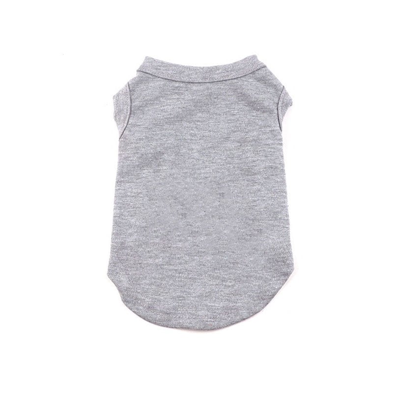 Cotton Dog Vest Solid Color Summer Clothes