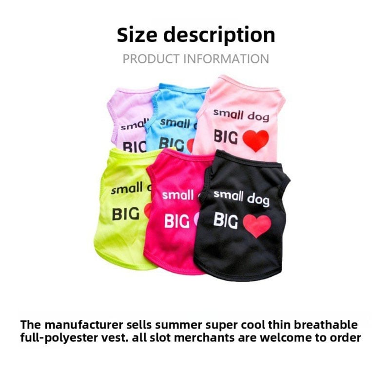 Cooling Dog Vest Polyester Insect-Repellent