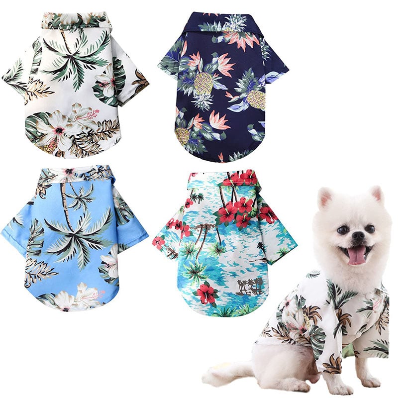 2024 Dog Shirt Bow Tie and Pirate Outfit