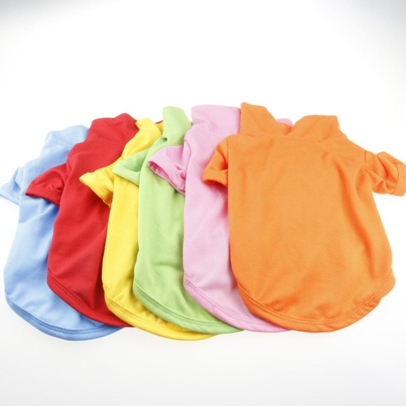 2025 Dog Polo Shirt Multicolor Soft
