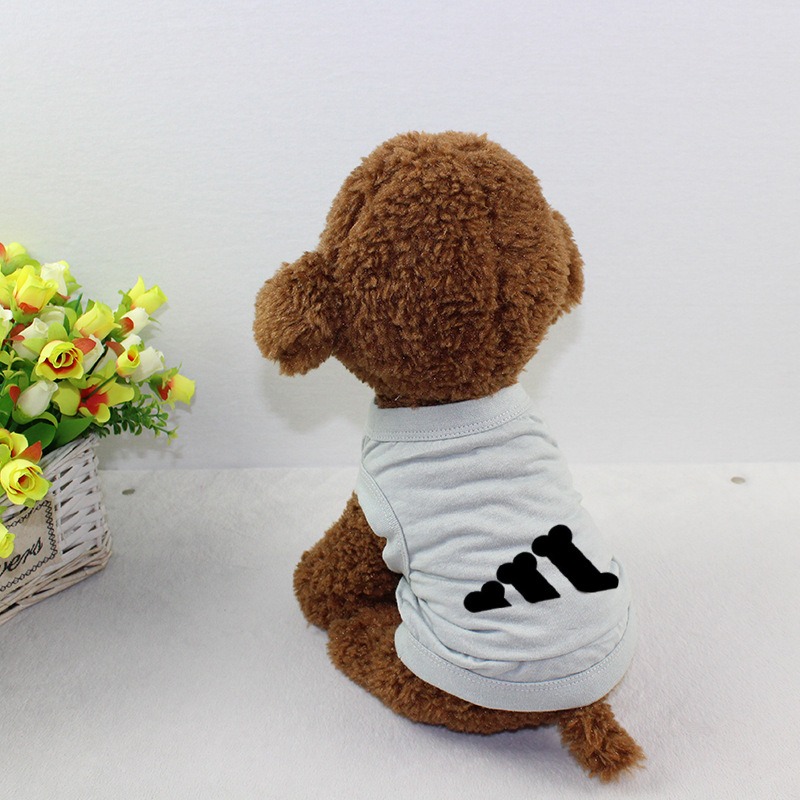 Summer Dog Vest Breathable Thin Pet Clothes